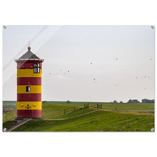 "Leuchtturm in der Nordsee"